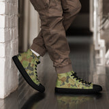 89 Apparel men's high-top AusCam canvas shoes