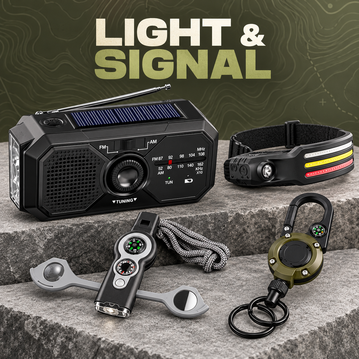 Operator Survival Vest Kit — signal equipment