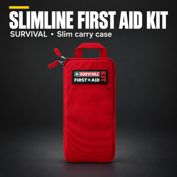 SURVIVAL Slimline First Aid KIT | Red