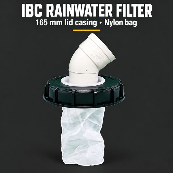 Washable Nylon IBC Rainwater Filter, 165mm Lid Casing, 1000L