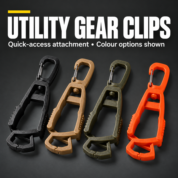 Utility Clip – Quick‑Lock Gear Attachment | PrepPro