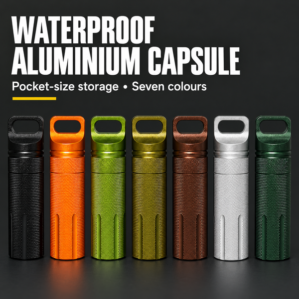 Mini Waterproof Aluminium Capsule