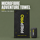 Quick-Dry Microfibre Adventure Towel – 100 × 183 cm | PrepPro
