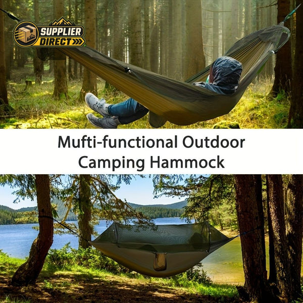 Double Person Camping Hammock with Mosquito Net