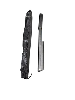 PrepPro Australia folding camp saw in black with storage pouch, sold as clearance stock for repair.