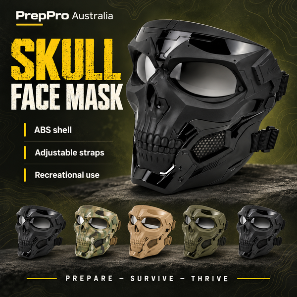 Skull Face Mask – Protective Skirmish & Riding Gear