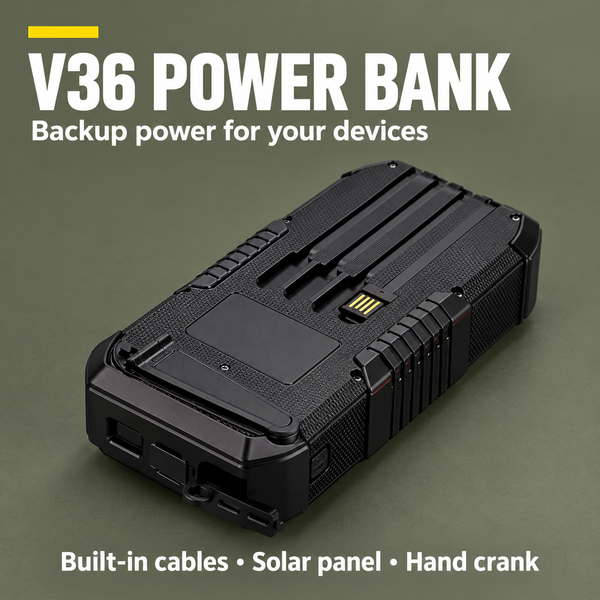 V36 Rugged Battery Bank – High‑Capacity Outdoor Power