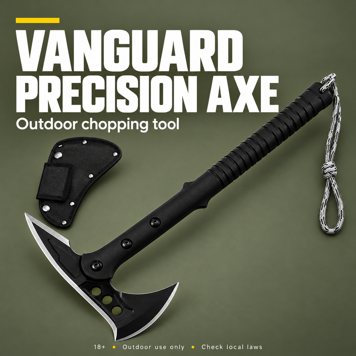 Vanguard Precision Axe – Balanced Outdoor Chopping