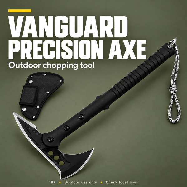 Vanguard Precision Axe – Balanced Outdoor Chopping | PrepPro