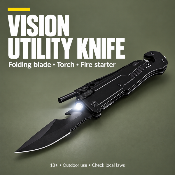 Vision Multi‑Function Folding Utility Knife | PrepPro