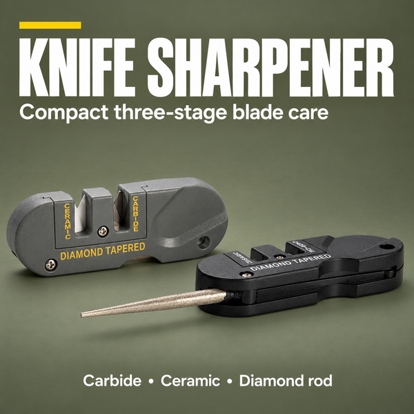 Multifunction Knife Sharpener – Compact Precision Tool | PrepPro