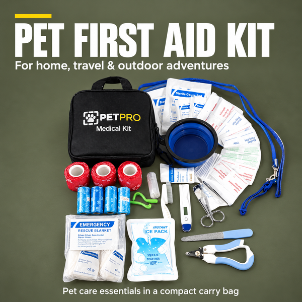 PetPro First Aid Kit – Be Prepared for Any Pet Emergency
