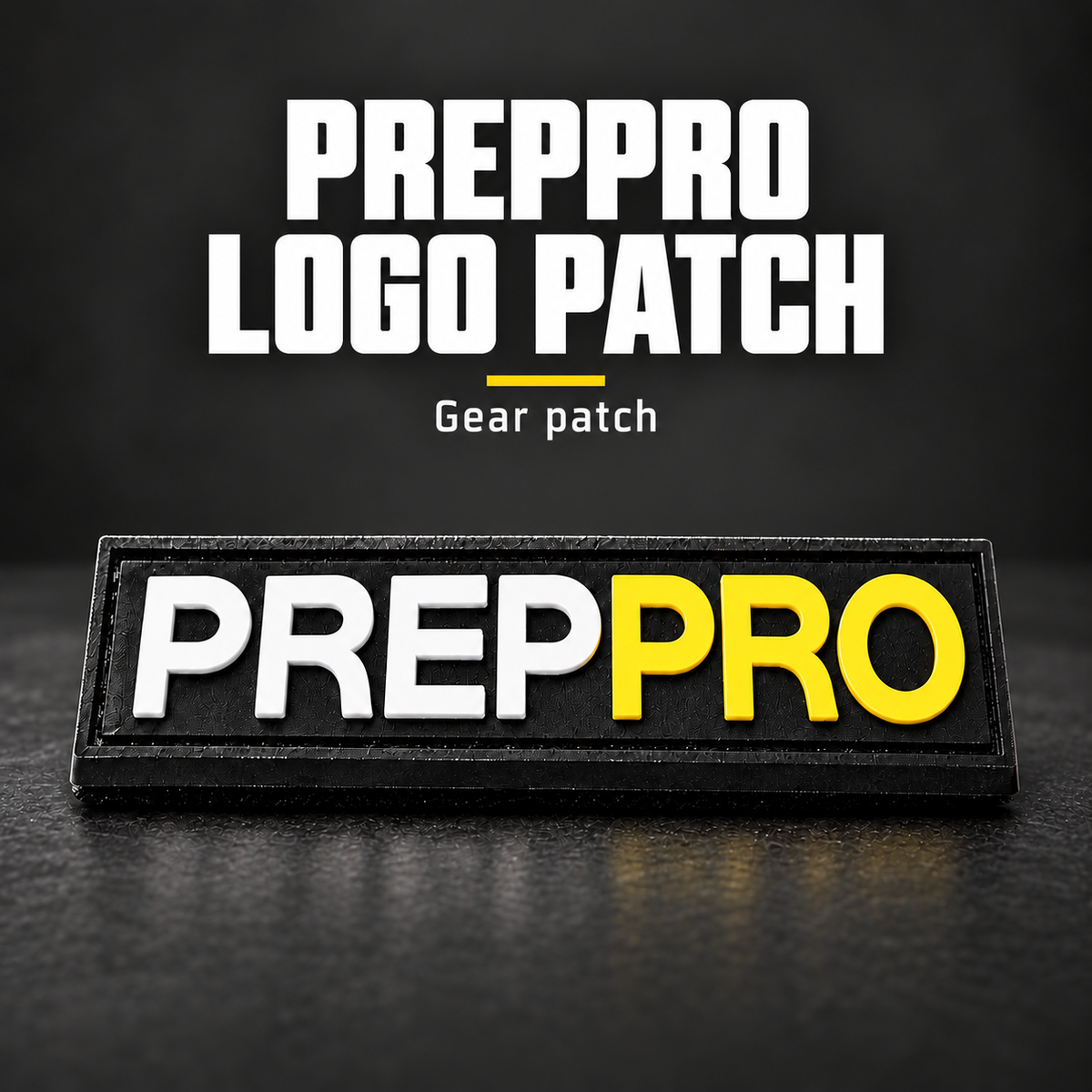 PrepPro Logo Patch – Tactical, Durable Emblem