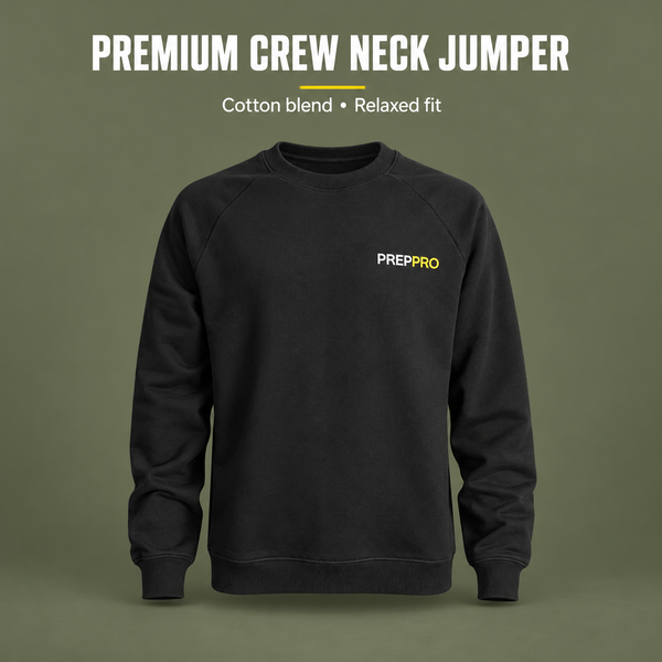 Premium Kangaroo Logo Jumper – Rugged Aussie Comfort | PrepPro