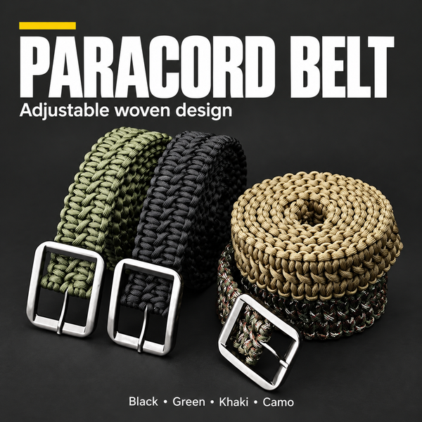 Paracord Survival Belt – Strength & Utility | PrepPro