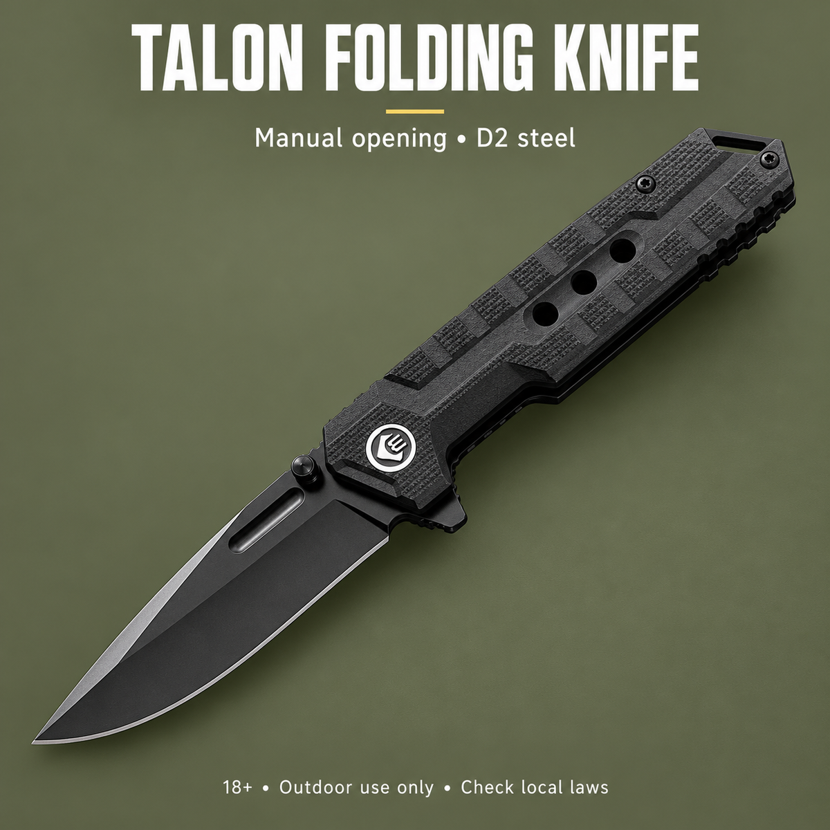 Talon Folding Utility Knife – Compact Outdoor Tool — product overview