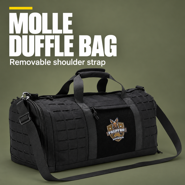 MOLLE Duffle Bag – Versatile & Durable Field Carry | PrepPro