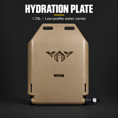 Hydration Plate – Low‑Profile Water Carrier — product overview