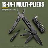 15‑in‑1 Multi‑Pliers – Outdoor Utility Tool — product overview