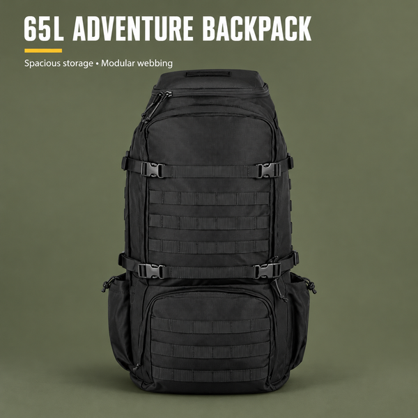 65L Backpack – Rugged Adventure Pack | PrepPro