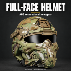 Full‑Face Helmet – Skirmish & Milsim Protection
