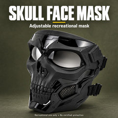 Skull Face Mask – Protective Skirmish & Riding Gear