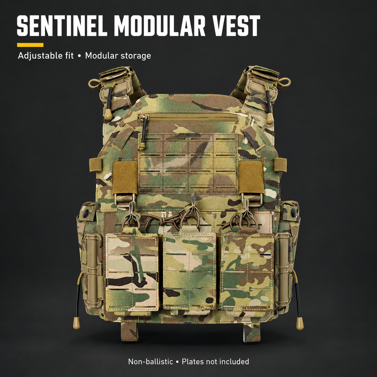 Sentinel Plate Carrier – Modular Vest System — product overview
