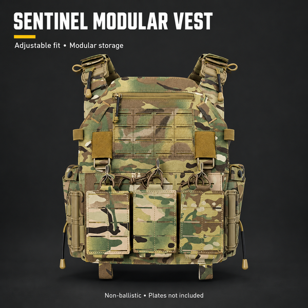 Sentinel Plate Carrier – Modular Vest System | PrepPro