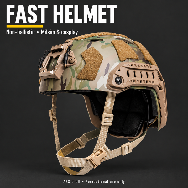 FAST Helmet – Non‑Ballistic Milsim Headgear | PrepPro