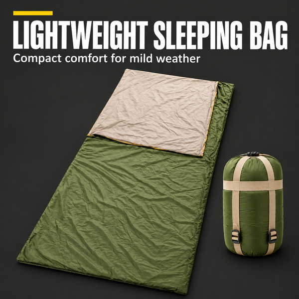 Lightweight Sleeping Bag – Compact & Waterproof | PrepPro