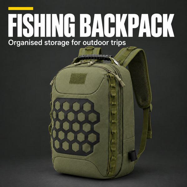 Fishing Backpack – Waterproof Outdoor Pack | PrepPro