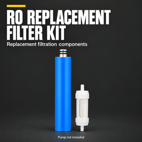 RO Water Filter Replacement Kit – Triple‑Stage Purification