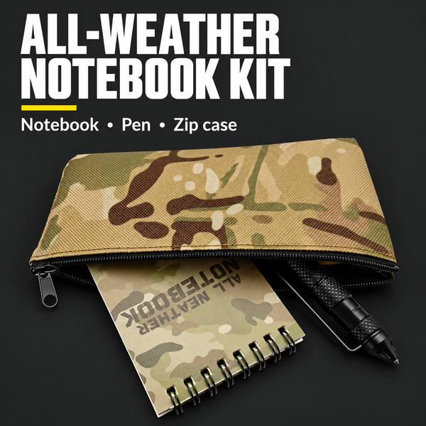 All‑Weather Notebook Kit – Write Anywhere in Any Conditions | PrepPro