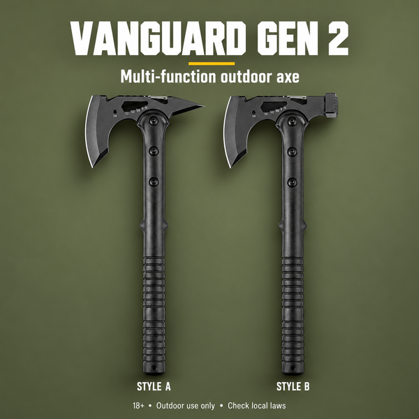 Vanguard Gen 2 Survival Axe | Multi‑Function Outdoor Tool