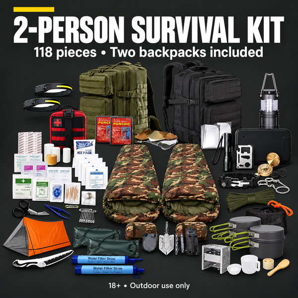 PrepPro Base Camp 2‑Person Survival Kit