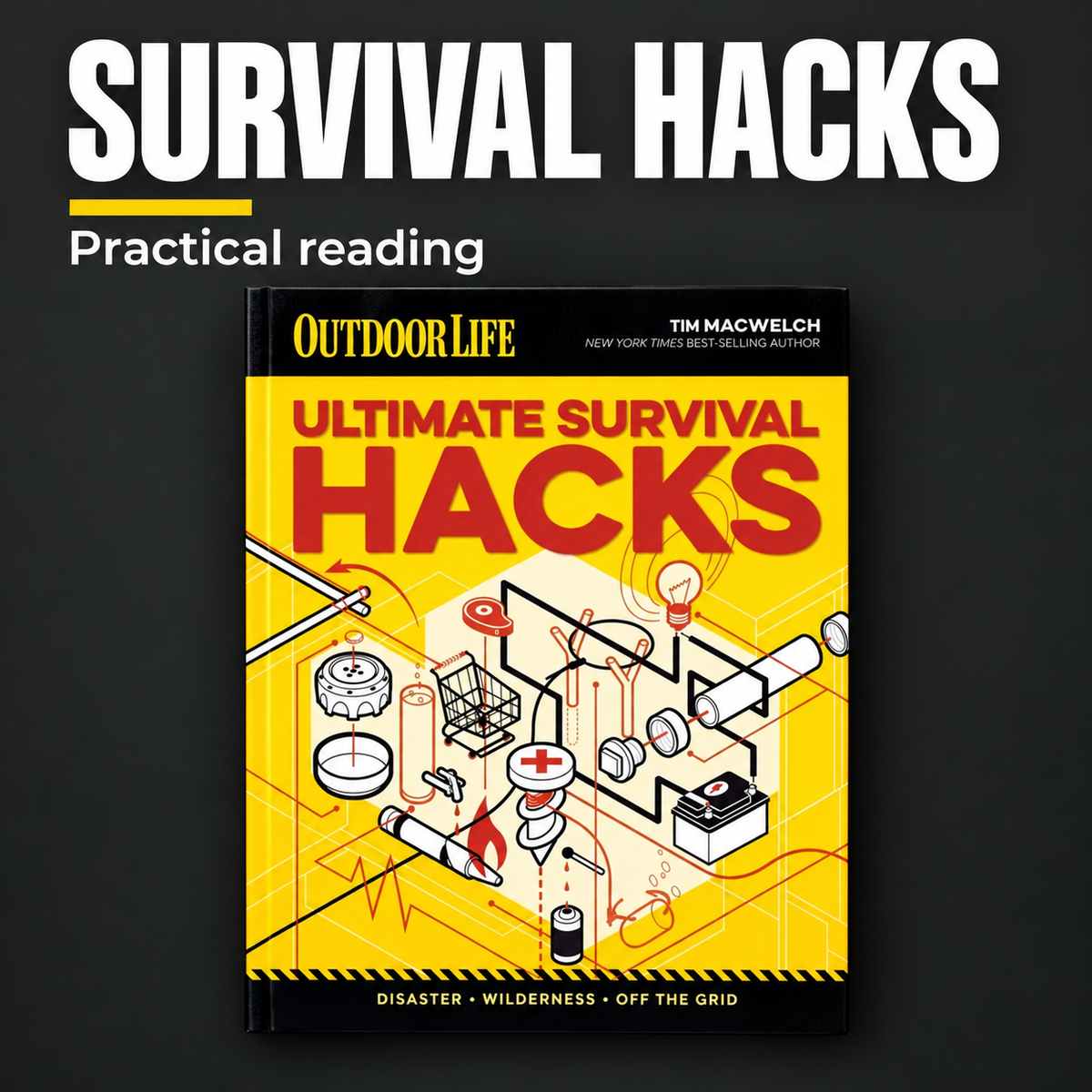 Ultimate Survival Hacks: Over 500 Amazing Tricks Book