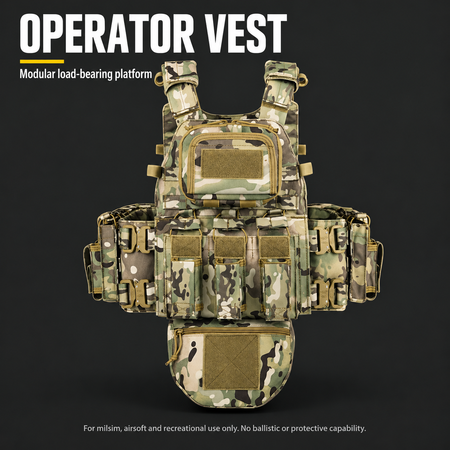 Operator Vest – Modular Load-Bearing Platform