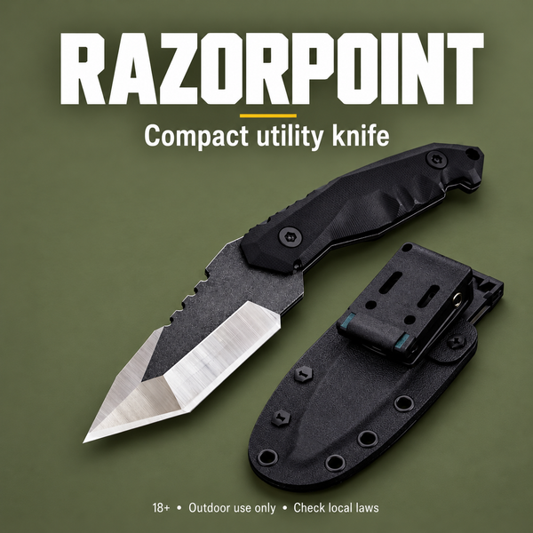 Razorpoint Compact Utility Knife | Outdoor & Utility Tool