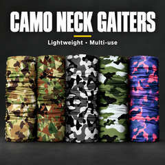Lightweight Camo - Multi Use Neck Gaiters