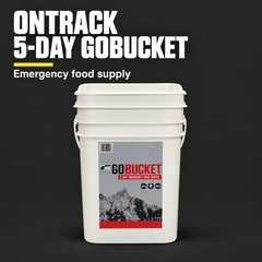 OnTrack 5‑Day GoBucket | Emergency Food Supply Kit