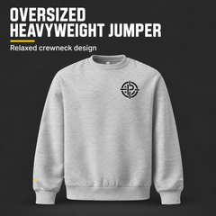 Oversized heavyweight jumper - PrepPro