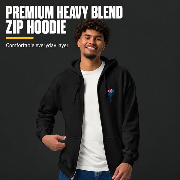 Premium heavy blend zip hoodie - PrepPro