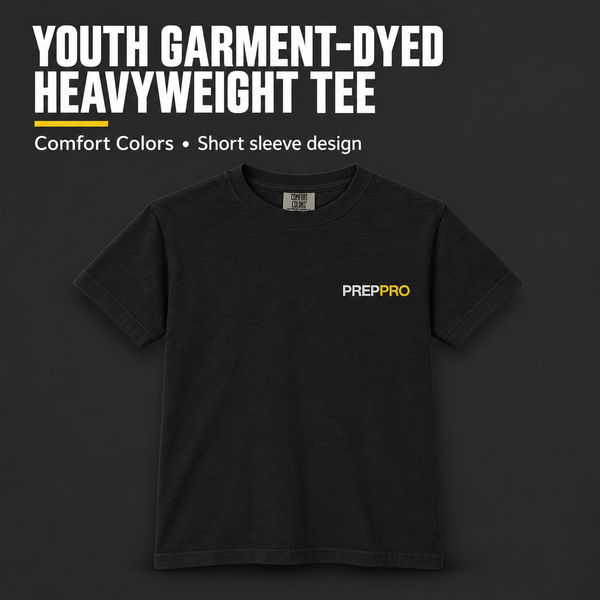 Youth Garment-Dyed Heavyweight T-Shirt - Comfort Colors - PrepPro