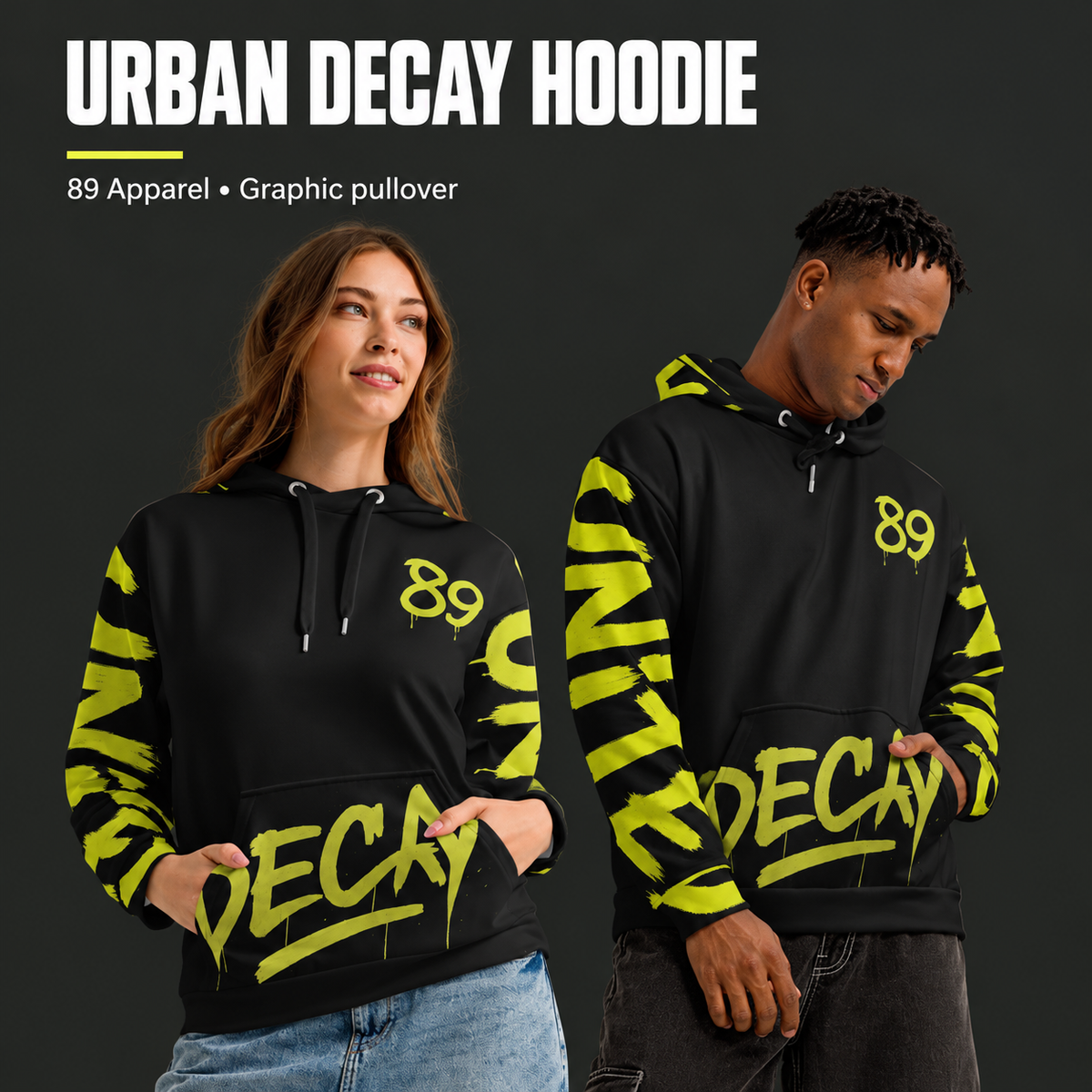 89 Apparel - Urban Decay Hoodie