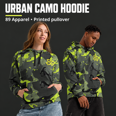 89 Apparel - Urban Camo Hoodie