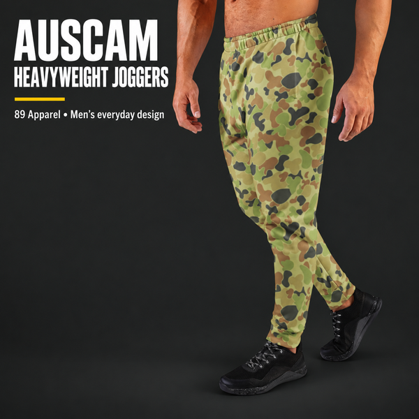 89 Apparel - AusCam -Men's Heavy Weight Joggers