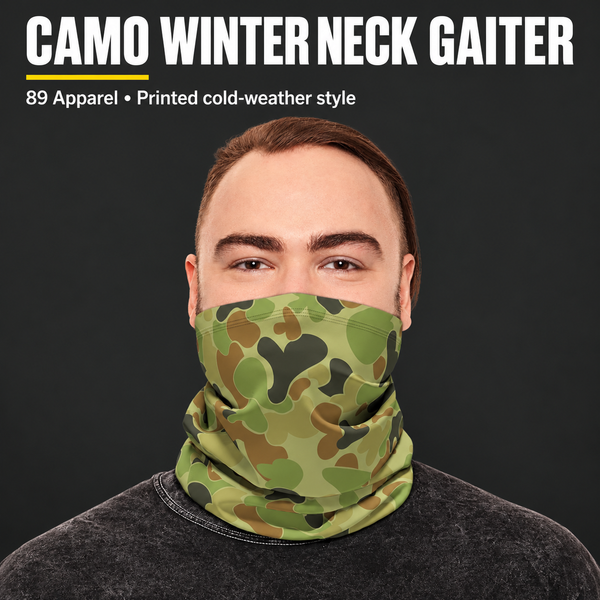 89 Apparel Camo Winter Neck Gaiter