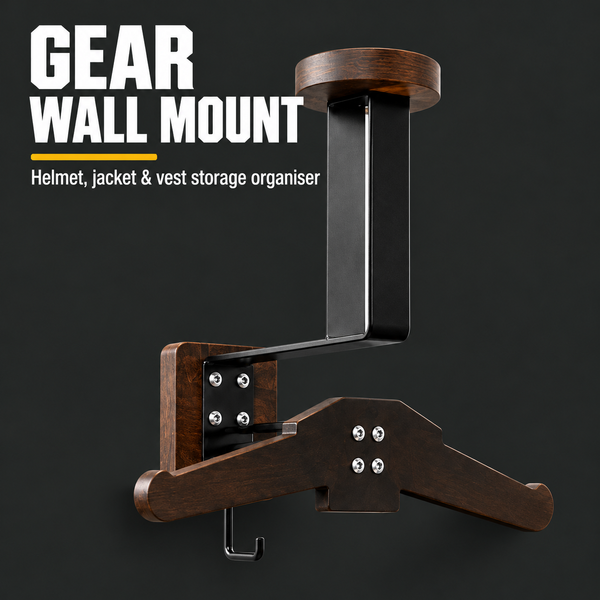 Tactical Gear Wall Mount | Helmet & Vest Storage Organiser