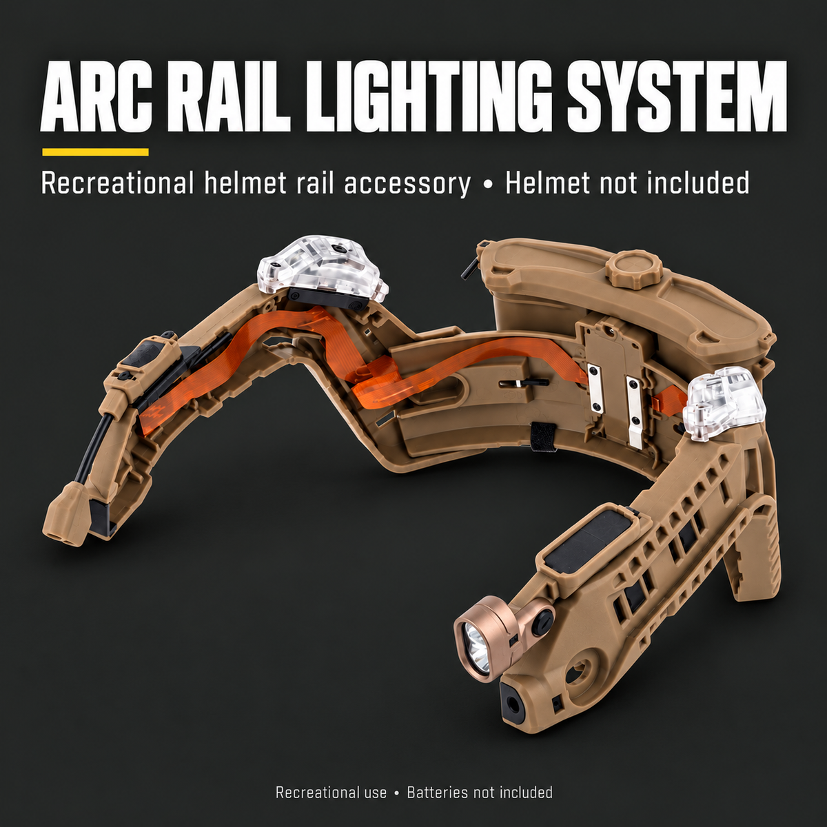 ARC Rail Tactical Lighting & Battery System
