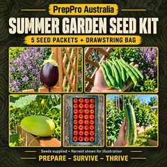 Summer Garden Seed Kit in a Bag